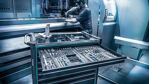 HAZET production hall in Remscheid, Germany