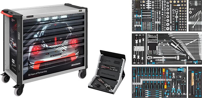 HAZET 179NXXL-7/430PD Assistent 179NXXL, 430 tools, Racing Tool Line